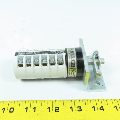 Shallco SN20-M745-U Rotary Cam Switch 20A 600VAC