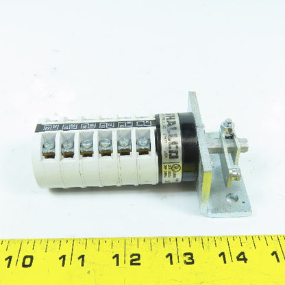 Shallco SN20-M745-U Rotary Cam Switch 20A 600VAC