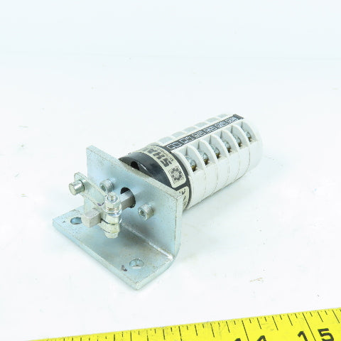 Shallco SN20-M745-U Rotary Cam Switch 20A 600VAC