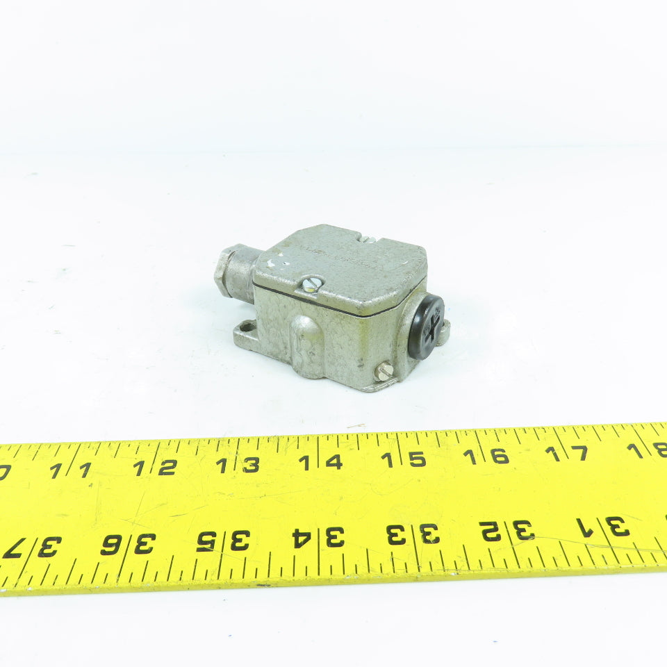 Robotron 06042715 Plunger Limit Switch TU 8/4990/057 500V 6A