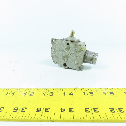 Robotron 06042715 Plunger Limit Switch TU 8/4990/057 500V 6A