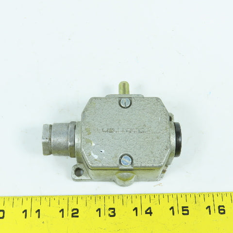 Robotron 06042715 Plunger Limit Switch TU 8/4990/057 500V 6A