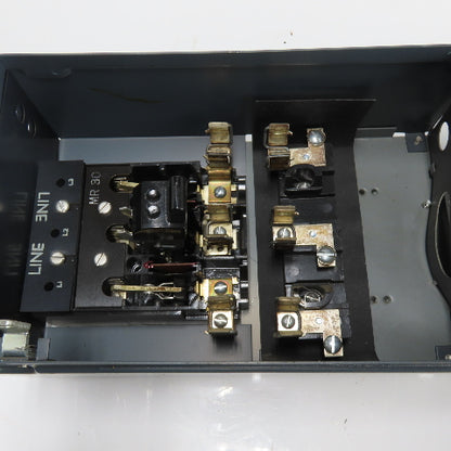 General Electric QMR36I 30A Fusible Interrupter Switch 3 Pole 600VAC