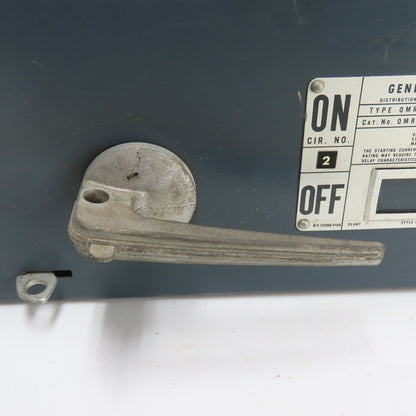 General Electric QMR36I 30A Fusible Interrupter Switch 3 Pole 600VAC