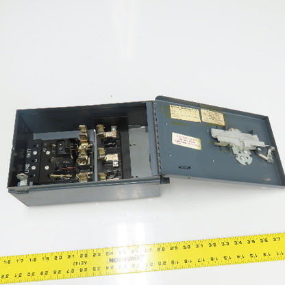 General Electric QMR36I 30A Fusible Interrupter Switch 3 Pole 600VAC