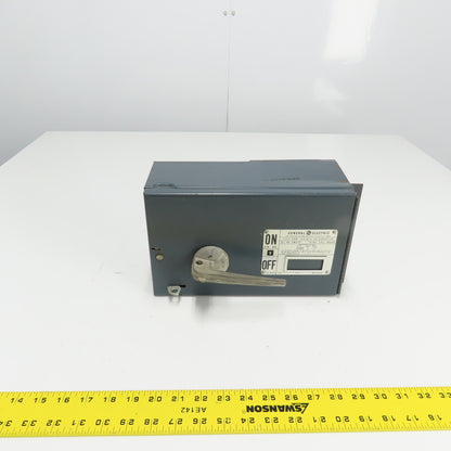 General Electric QMR36I 30A Fusible Interrupter Switch 3 Pole 600VAC