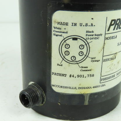 Proportion Air SJ01450-A03 Pneumatic Air Valve 15-24VDC 5-Pin