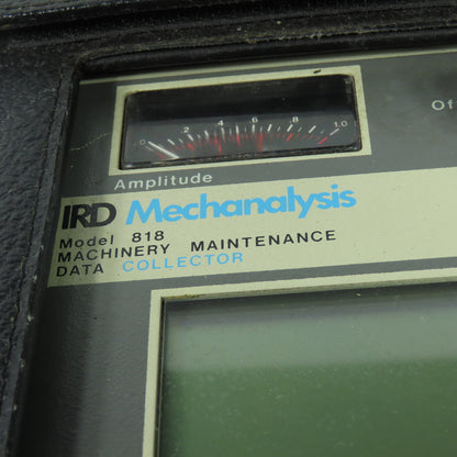 IRD Mechanalysis Model 818 Machinery Maintenance Data Collector