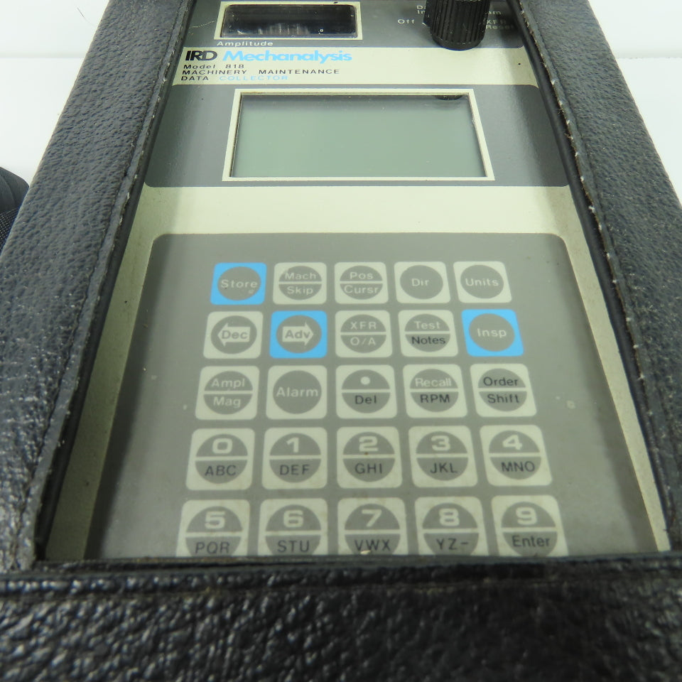 IRD Mechanalysis Model 818 Machinery Maintenance Data Collector