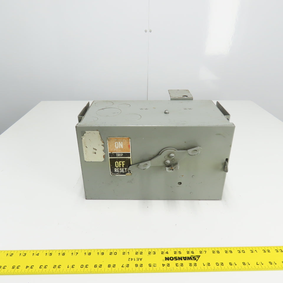 GE General Electric Flex-A-Plug 40A Breaker Bus Plug 480VAC 3Ph TED134040