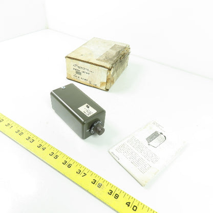 Danaher CG914A3 Time Delay Relay 120VAC 18A