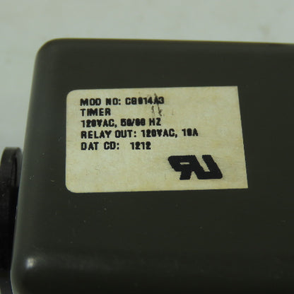 Danaher CG914A3 Time Delay Relay 120VAC 18A