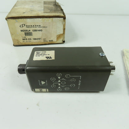 Danaher CG914A3 Time Delay Relay 120VAC 18A
