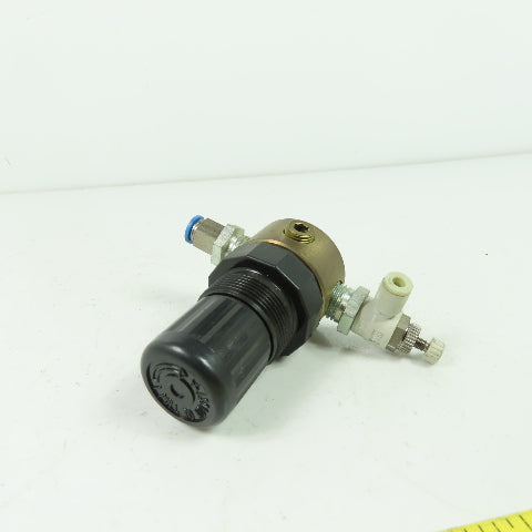 Norgren R06-2F7-NNAA Pneumatic Regulator Inlet 400PSIG Max Outlet 10PSIG Max