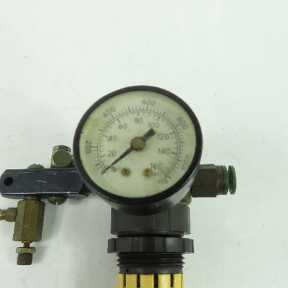 Schrader Bellows 58513040 Mini Pneumatic Air Regulator 250PSIG 1/8" NPT