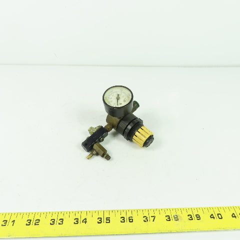 Schrader Bellows 58513040 Mini Pneumatic Air Regulator 250PSIG 1/8" NPT