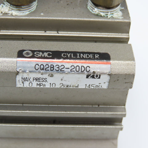 SMC CQ2B32-20DC 32mm Bore 20mm Stroke Stop Cylinder