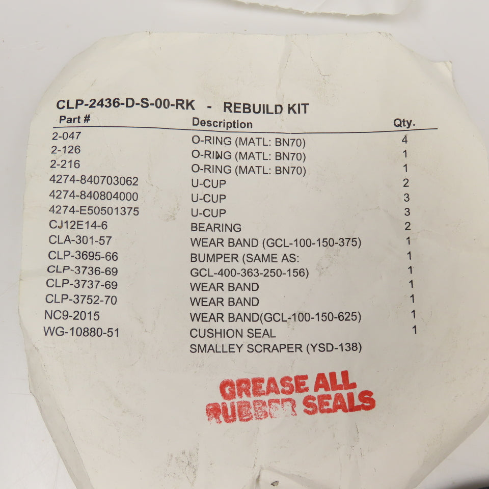 CPL-2436-D-S-00-RK Rebuild Kit