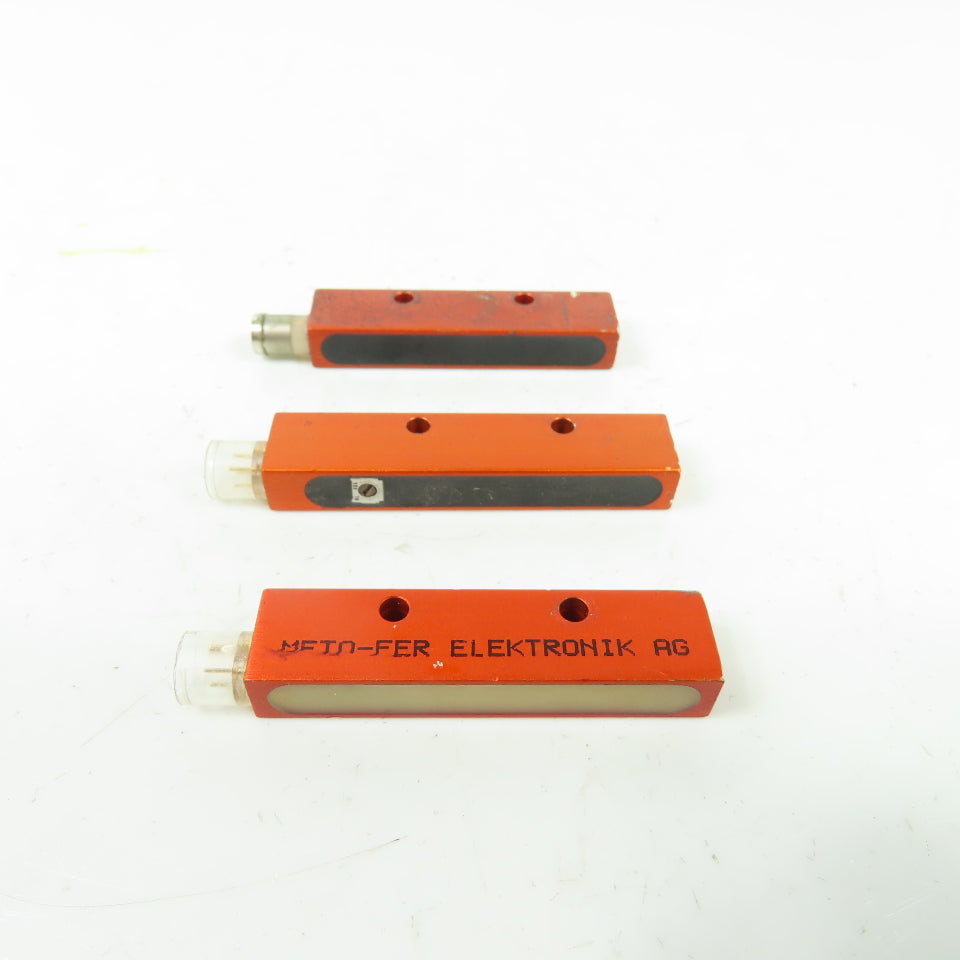 Meto-Fer Elektronik Inductive Proximity Switch Lot Of 3