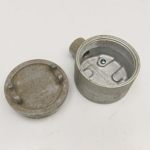 Crouse Hinds 1/2 GUA 1G 1/2" Hub Hazardous Location Condulet Box 3-1/2"
