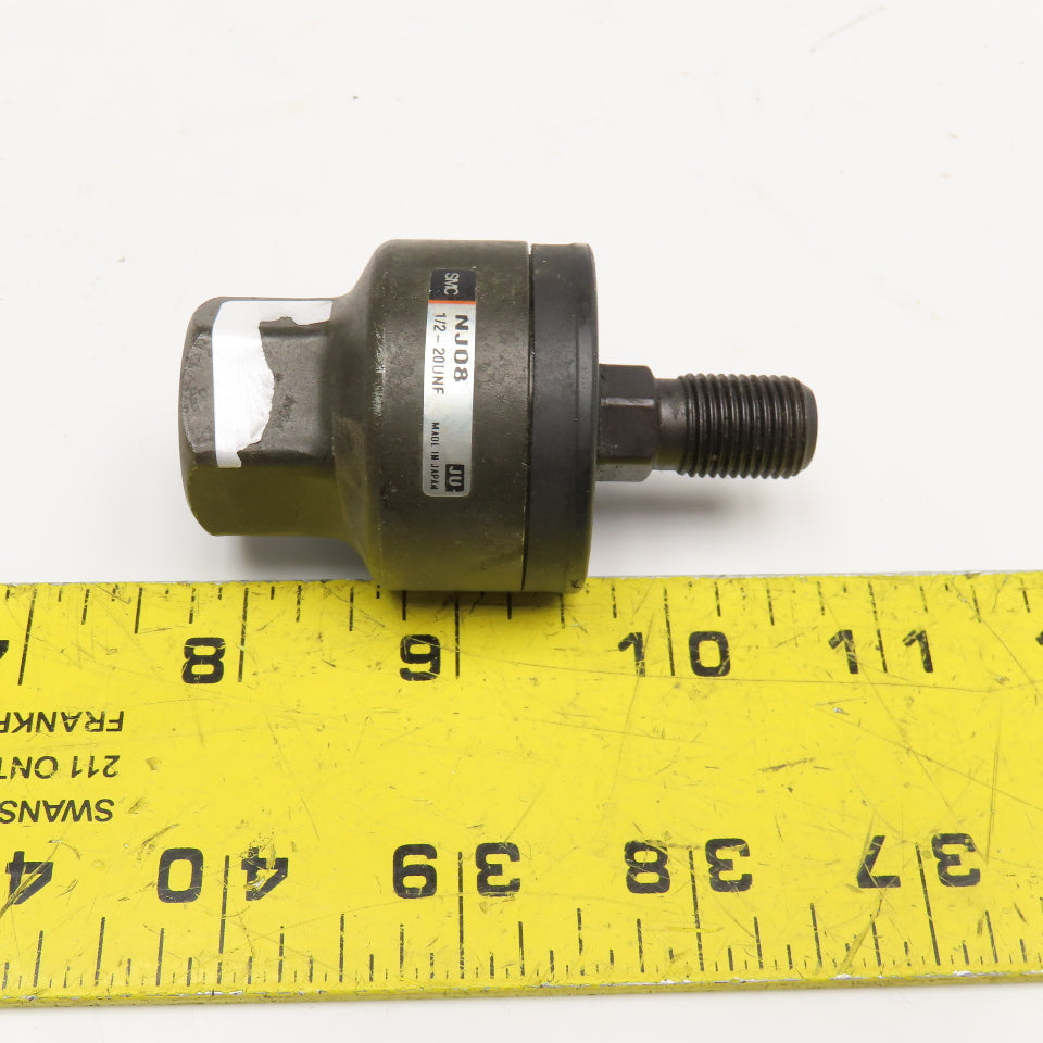 SMC NJ08 1/2-20UNF Cylinder Rod Floating Joint Coupling