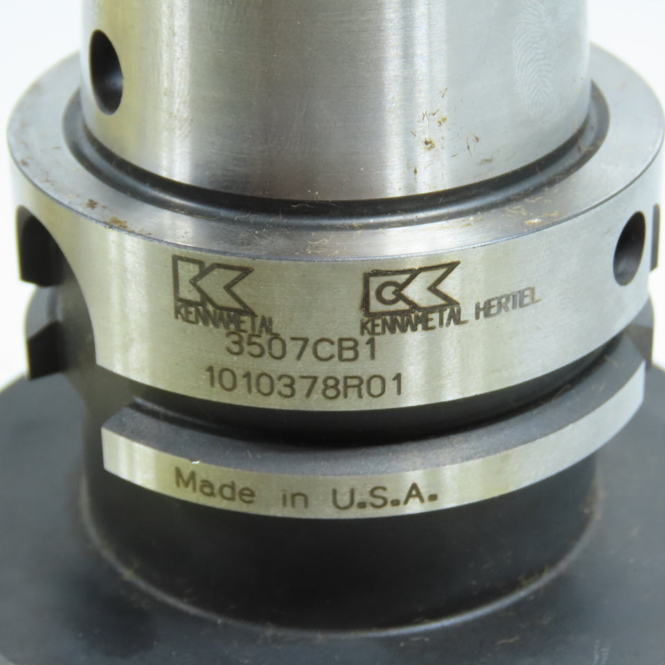 Kennametal 1010378R01 3507CB1 Shell Mill Tool Holder Size 63 HSK