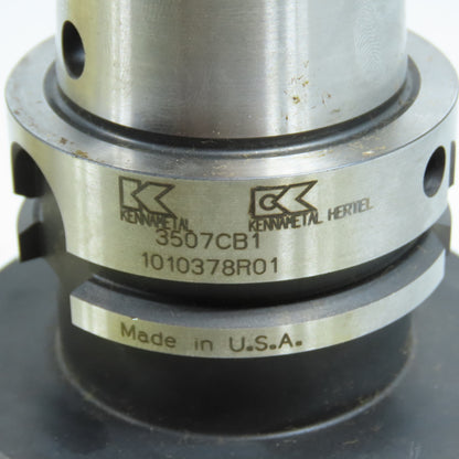 Kennametal 1010378R01 3507CB1 Shell Mill Tool Holder Size 63 HSK