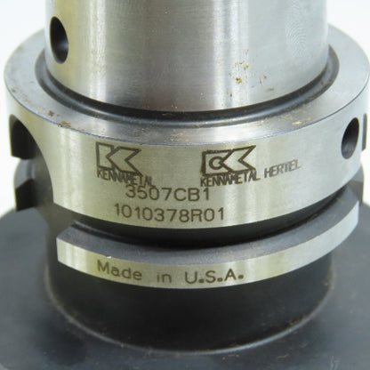 Kennametal 1010378R01 3507CB1 Shell Mill Tool Holder Size 63 HSK