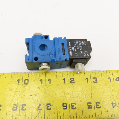 Rexroth M54210054 6mm Push To Connect 2 Way Pneumatic Solenoid Valve 24VDC Coil