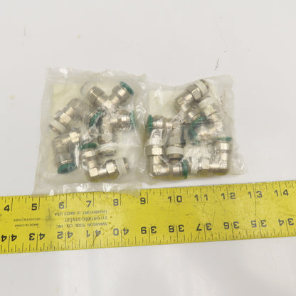 Nycoil H7986 1/2" Push To Connect Presotlok Swivel Elbow 3/8" NPT Lot Of 10