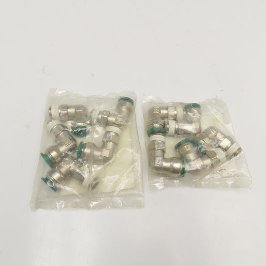 Nycoil H7986 1/2" Push To Connect Presotlok Swivel Elbow 3/8" NPT Lot Of 10