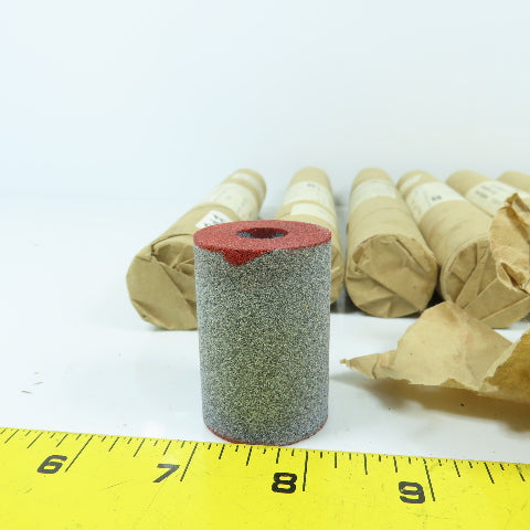 Norton 53A80-LVBE 1.312" x 1-29/32" x 1/2" Alundum Grinding Wheels Lot Of 50