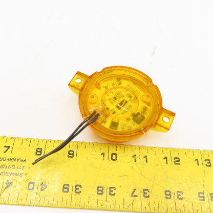 Speaker Model 146 LED Amber Strobe Flashing Puck Light 12-48VDC