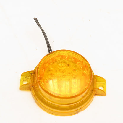 Speaker Model 146 LED Amber Strobe Flashing Puck Light 12-48VDC