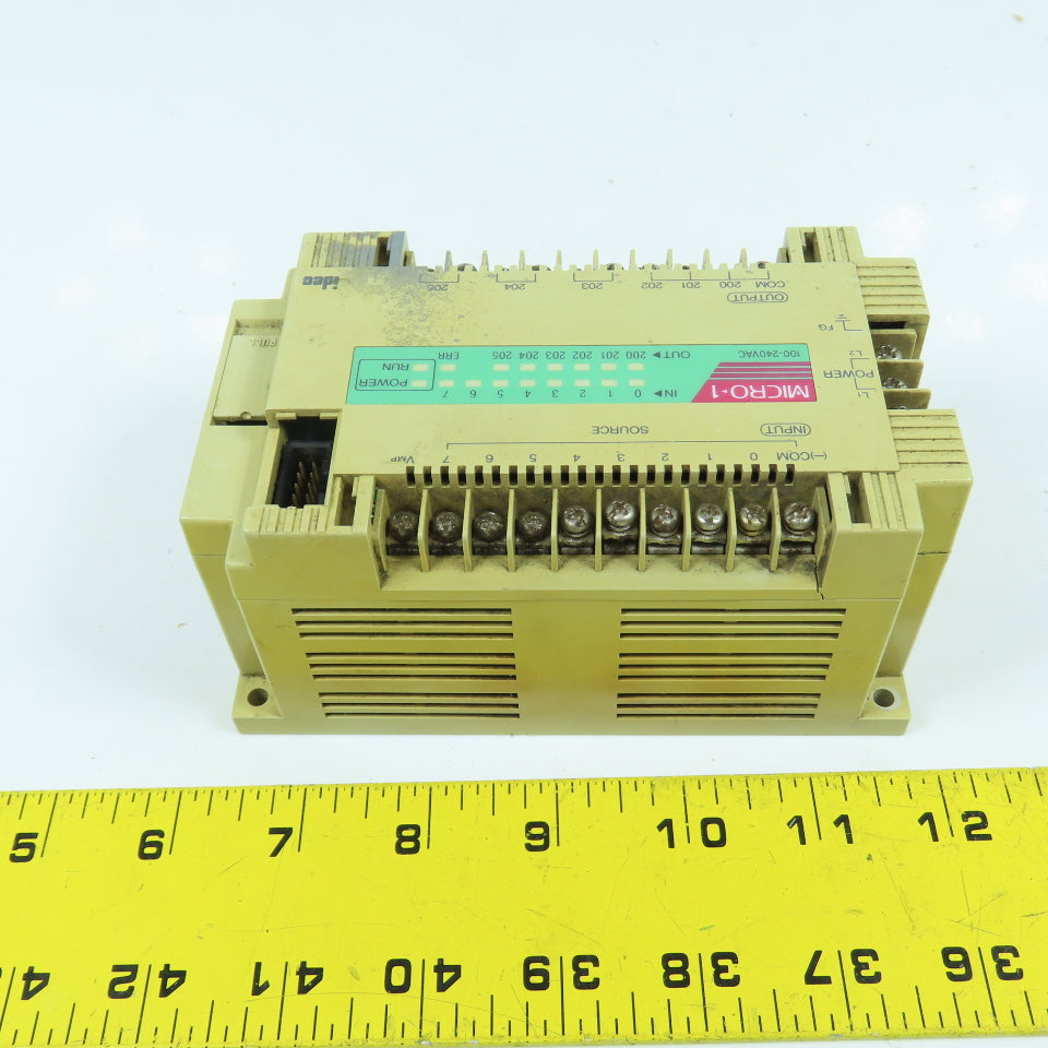 Idec FC1A-C1A1 Micro-1 Base Controller 100-240VAC 50/60HZ 24VDC Input