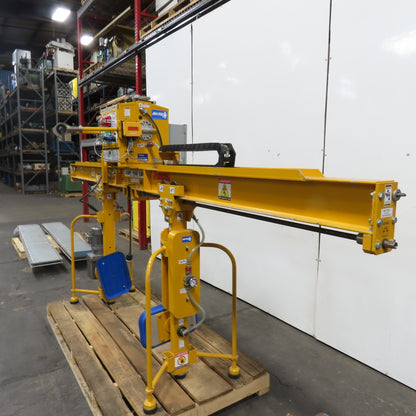 Anver VPE1-Gen2 750LB Two Pad Electric Side Gripper Vacuum Lifter 115V 1Ph