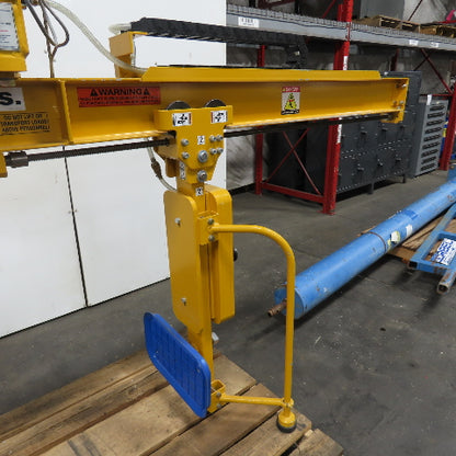 Anver VPE1-Gen2 750LB Two Pad Electric Side Gripper Vacuum Lifter 115V 1Ph