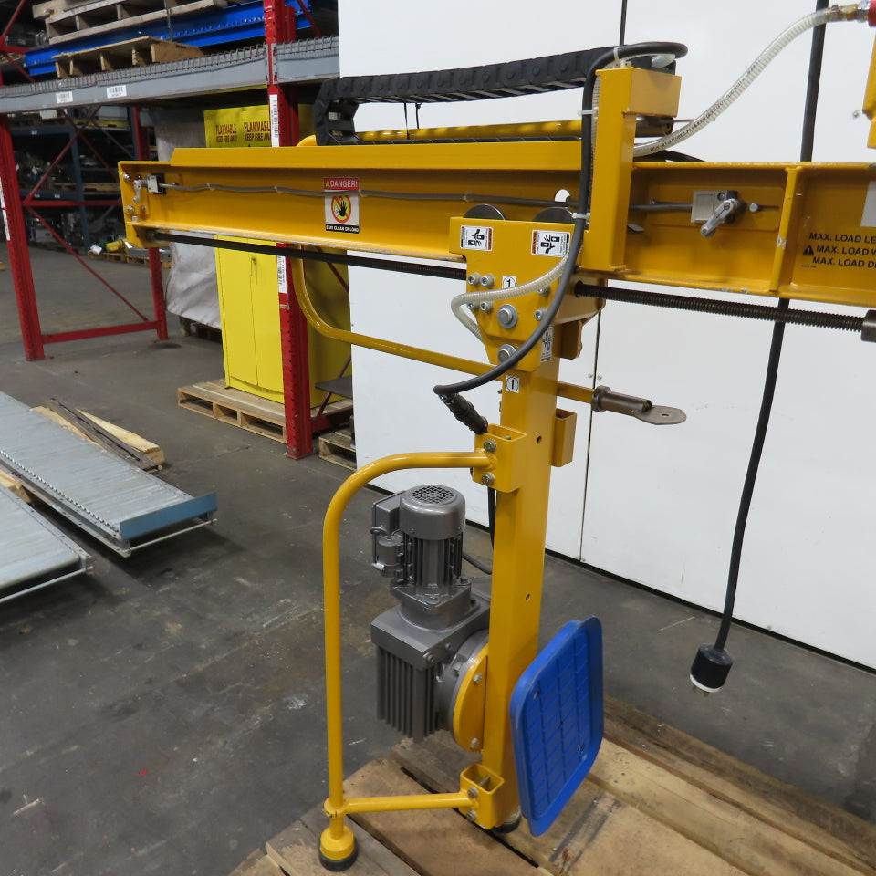 Anver VPE1-Gen2 750LB Two Pad Electric Side Gripper Vacuum Lifter 115V 1Ph