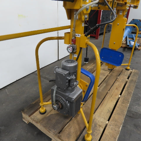 Anver VPE1-Gen2 750LB Two Pad Electric Side Gripper Vacuum Lifter 115V 1Ph