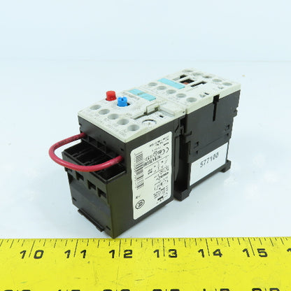 Siemens 3RT1016-1AK61 Contactor Relay 120V Coil W/Overload 3RU1116-1DB0 2.2-3.2A