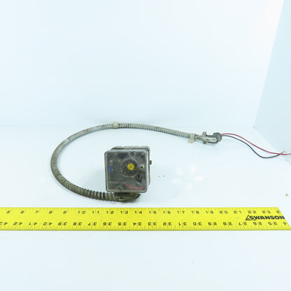 Antunes 8101111202 HGP-G Gas Pressure Switch 125/250VAC 1/4" Port 2-20" WC