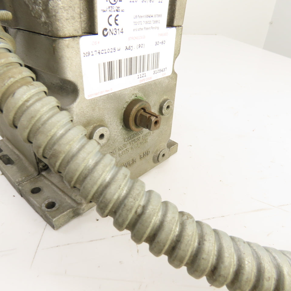 Honeywell M9174C1025 Modutrol IV Actuator Motor 120V 90 Stroke (Deg) 30-60 Sec