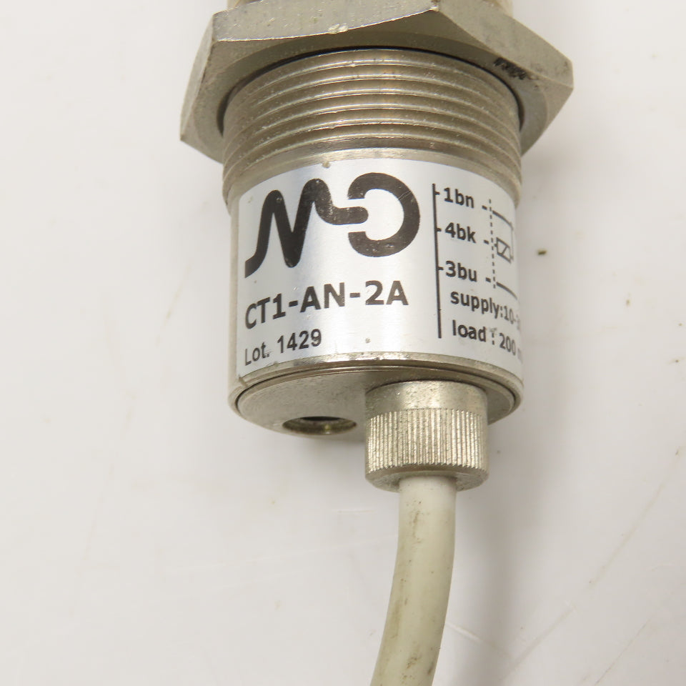 Micro Detectors CT1-AN-2A 30mm Capacitive Proximity Sensor 10-30VDC