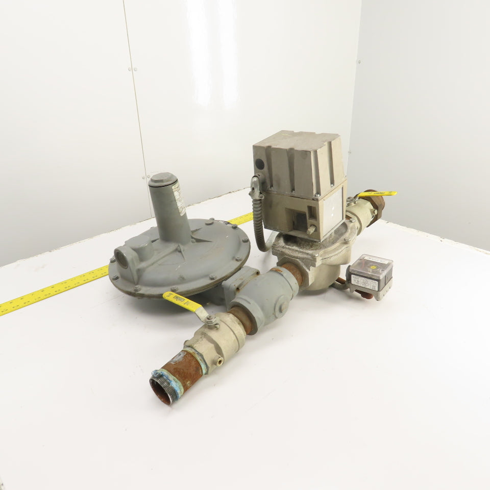 Honeywell V4055D 1019 120V G-LP Gas Valve Actuator W/ Sensus 243-12 Regulator