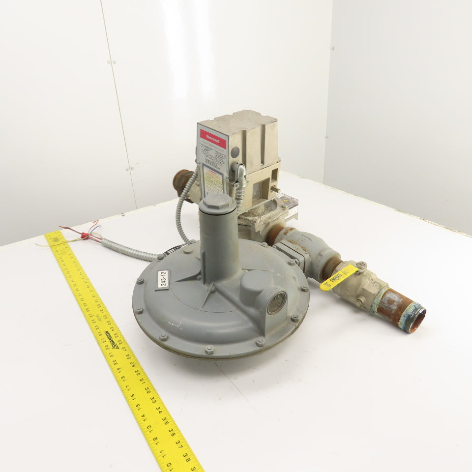 Honeywell V4055D 1019 120V G-LP Gas Valve Actuator W/ Sensus 243-12 Regulator