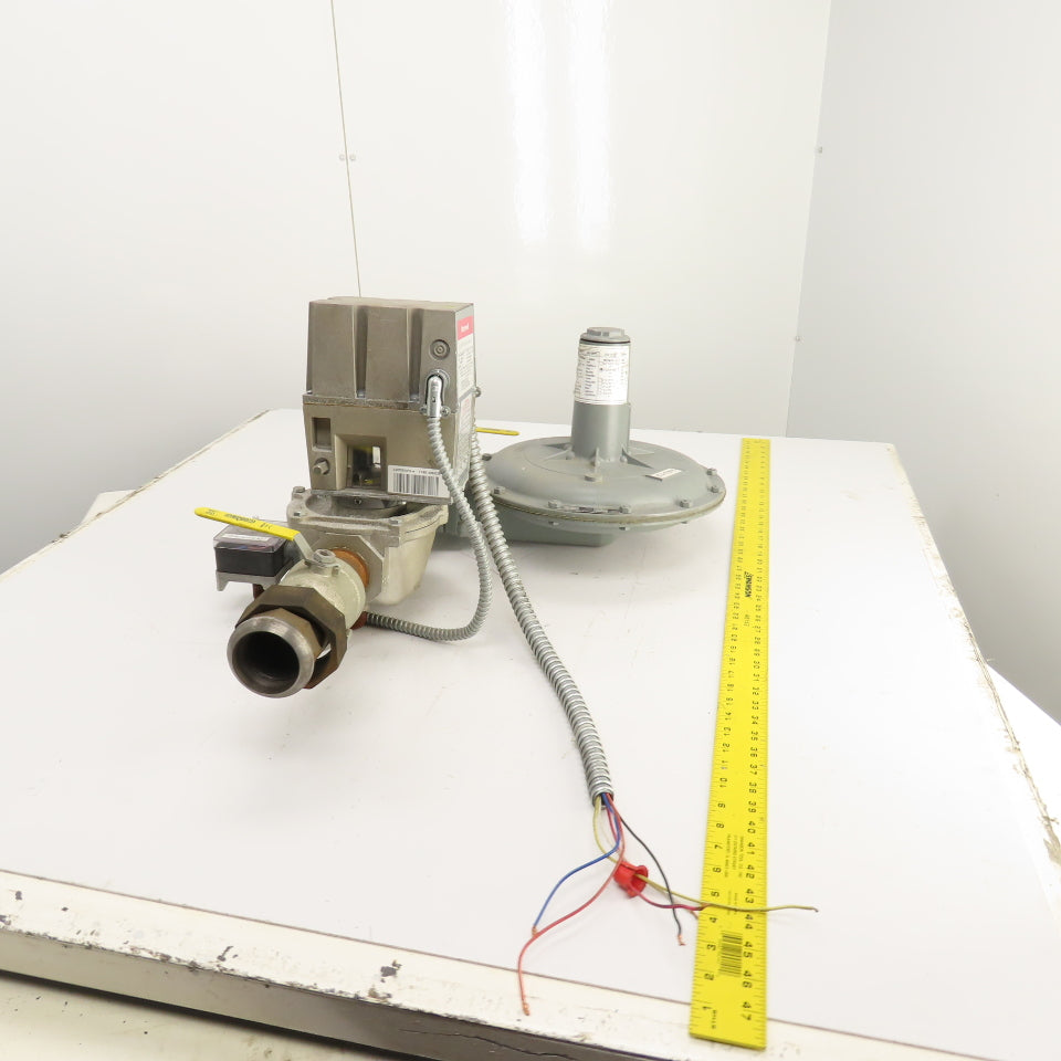 Honeywell V4055D 1019 120V G-LP Gas Valve Actuator W/ Sensus 243-12 Regulator