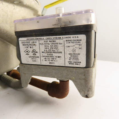 Honeywell V4055D 1019 120V G-LP Gas Valve Actuator W/ Sensus 243-12 Regulator