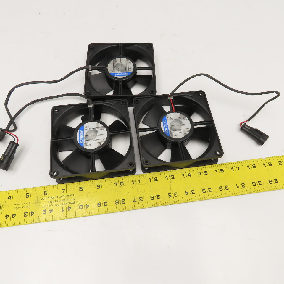 ebm Papst 4314 24VDC Cabinet Cooling Fans Lot Of 3