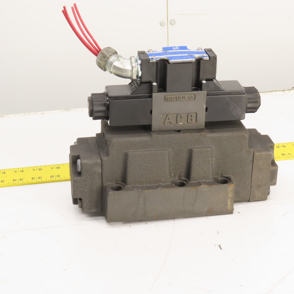 Nothman SW-G06-D2-A120-10-N Pilot Operated Directional Control Valve 120V