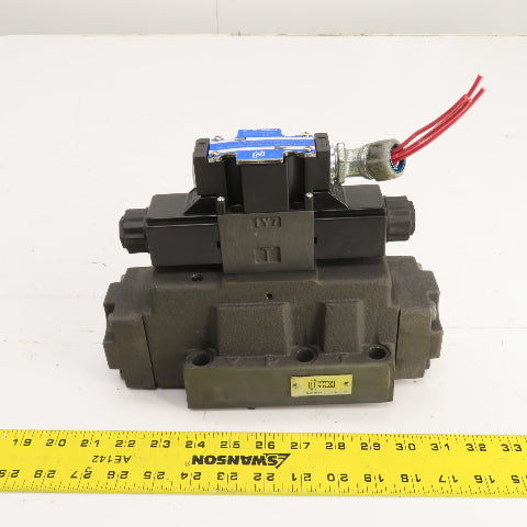 Nothman SW-G06-D2-A120-10-N Pilot Operated Directional Control Valve 120V